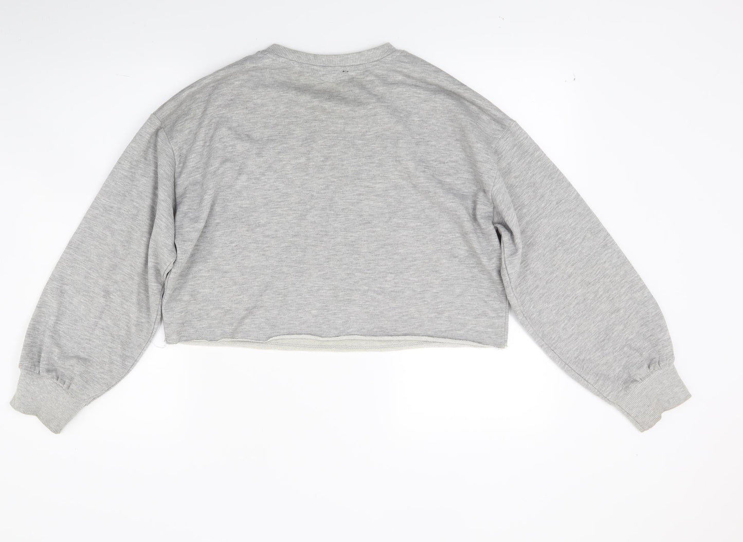 New Look Womens Grey   Pullover Sweatshirt Size 14  - Wild Hearts Club