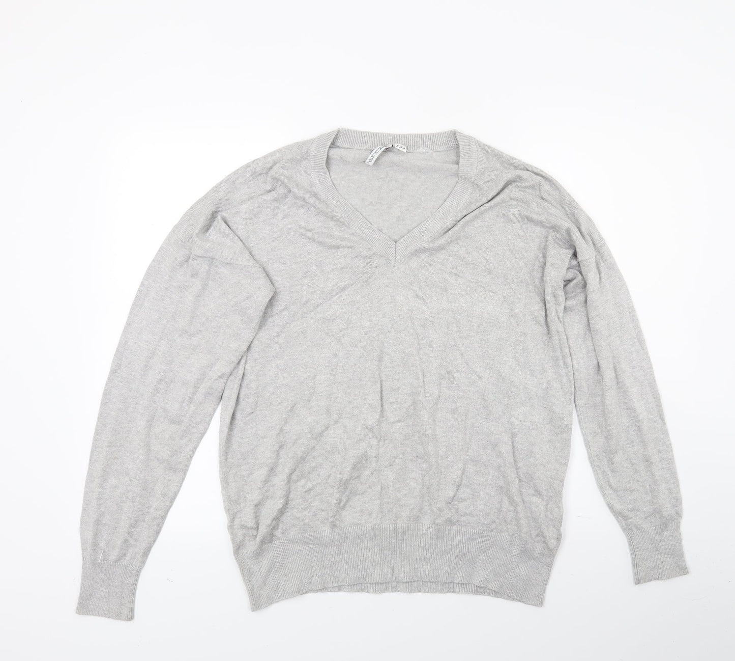 Capsule Womens Grey  Knit Pullover Jumper Size 18