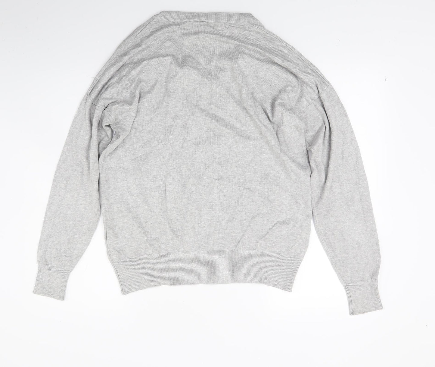 Capsule Womens Grey  Knit Pullover Jumper Size 18