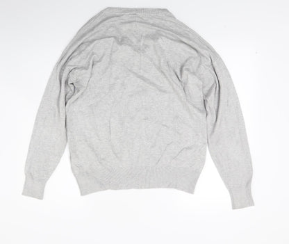 Capsule Womens Grey  Knit Pullover Jumper Size 18