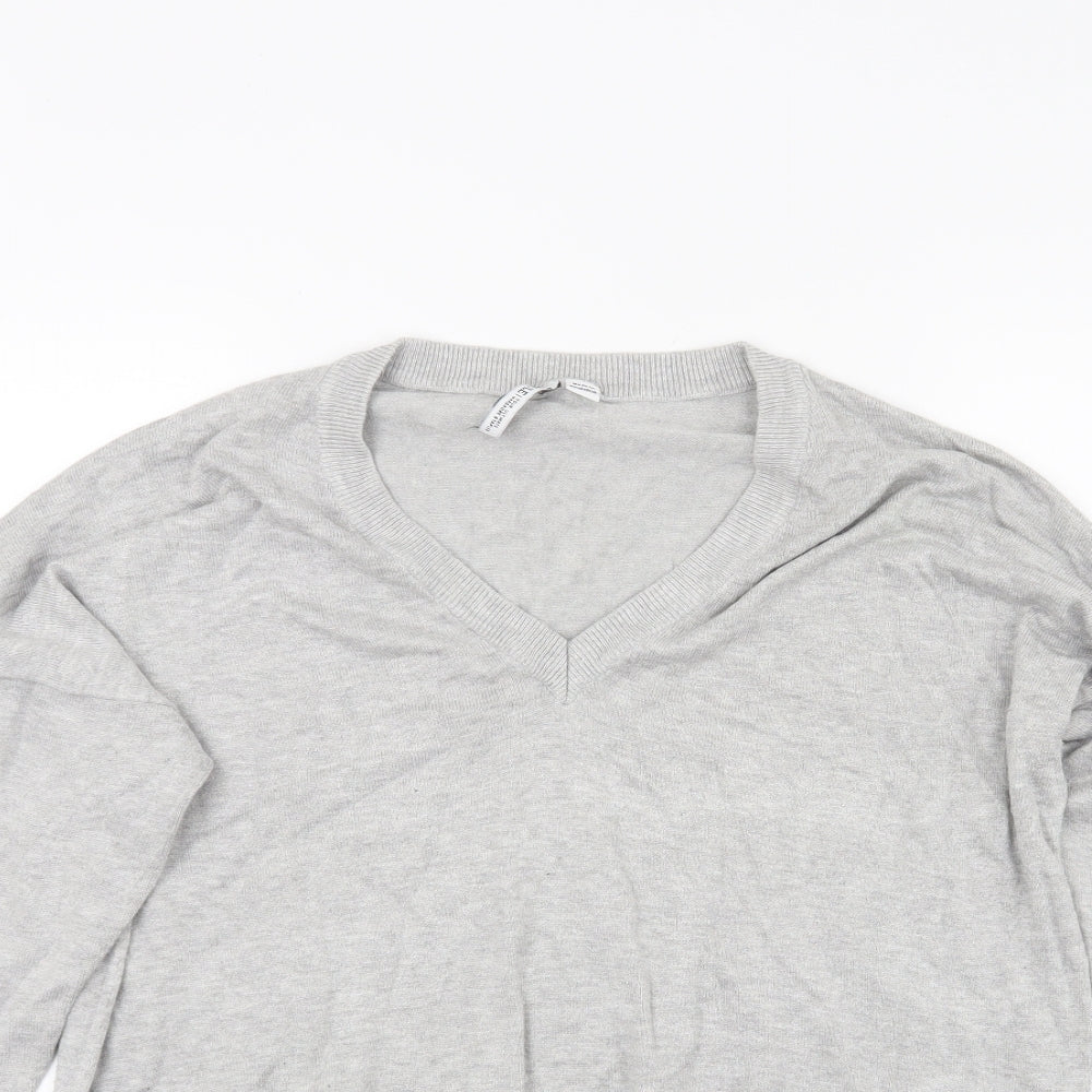 Capsule Womens Grey  Knit Pullover Jumper Size 18