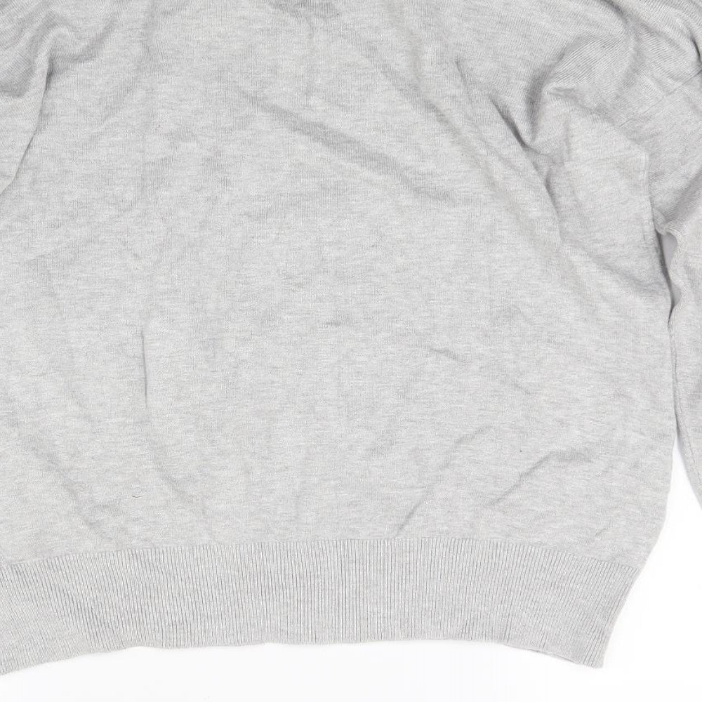 Capsule Womens Grey  Knit Pullover Jumper Size 18
