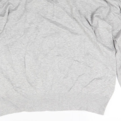 Capsule Womens Grey  Knit Pullover Jumper Size 18