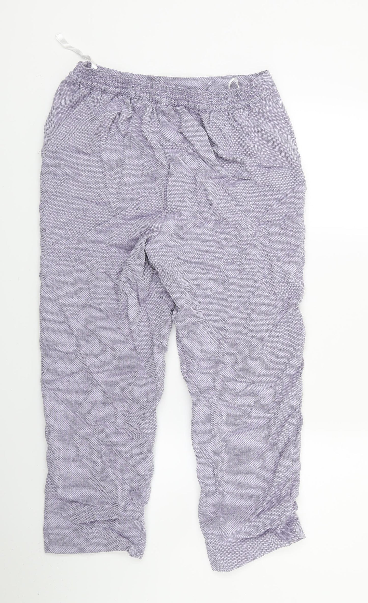 Honnor milburn Womens Purple   Capri Trousers Size 12 L22 in