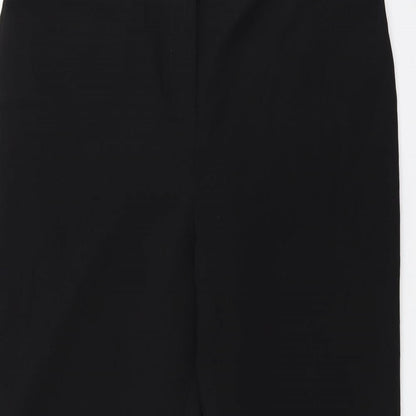 Womens UK Size 14 Papaya Regular Fit  Black Trousers