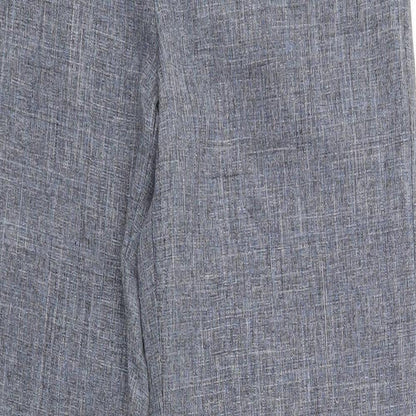 Preworn Womens Blue   Trousers  Size 12 L23 in