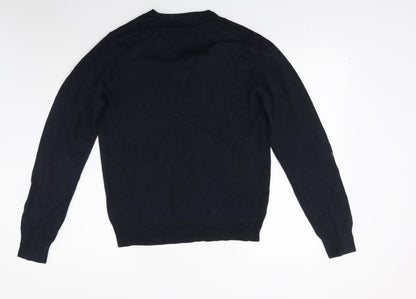 Ceader wood state Mens Blue  Knit Pullover Jumper Size M