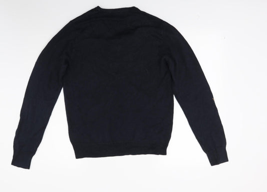 Ceader wood state Mens Blue  Knit Pullover Jumper Size M