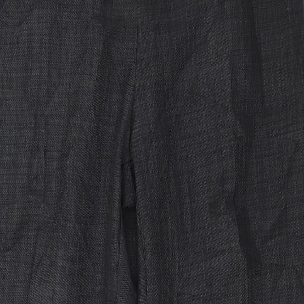 Womens UK Size 14 Marks and Spencer Regular Fit  Grey Trousers