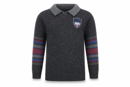 Rorie Whelan Boys Grey  Corduroy Pullover Jumper Size 2 Years