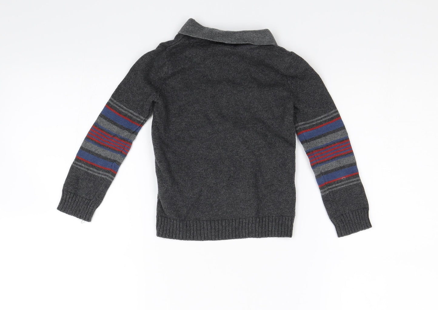 Rorie Whelan Boys Grey  Corduroy Pullover Jumper Size 2 Years