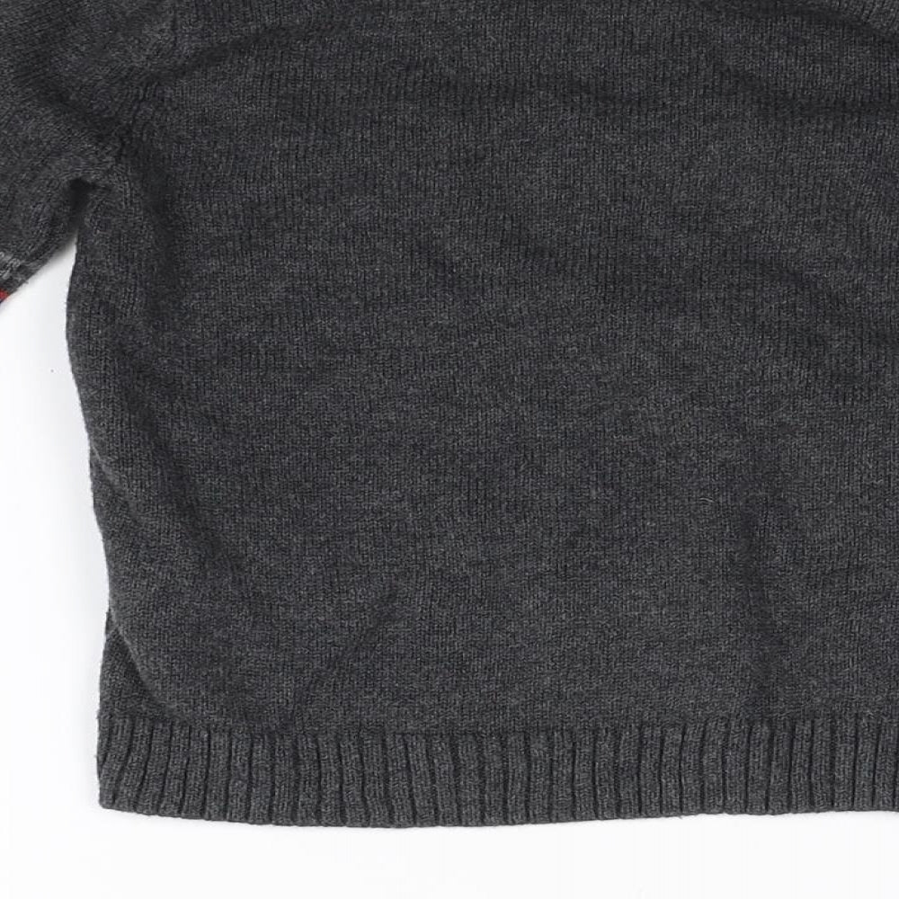 Rorie Whelan Boys Grey  Corduroy Pullover Jumper Size 2 Years