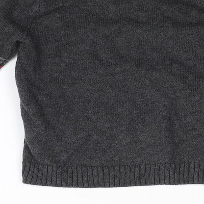 Rorie Whelan Boys Grey  Corduroy Pullover Jumper Size 2 Years