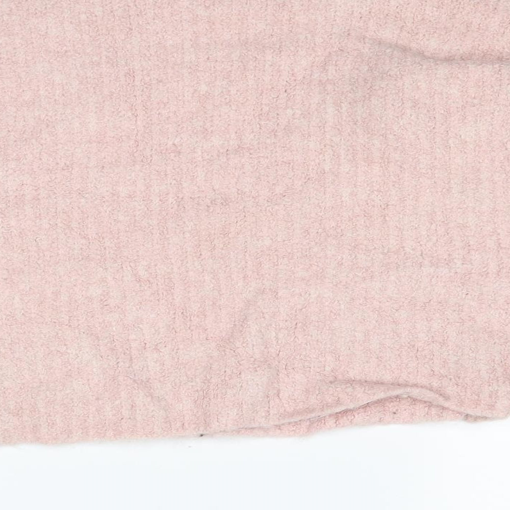 Marks and Spencer Womens Pink  Knit Pullover Jumper Size S