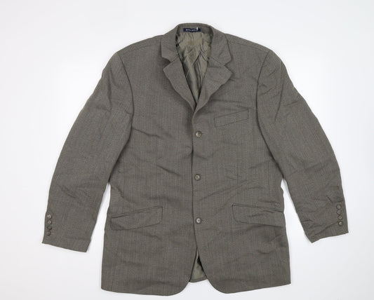 Mens UK Size 42 River Island Brown Jacket