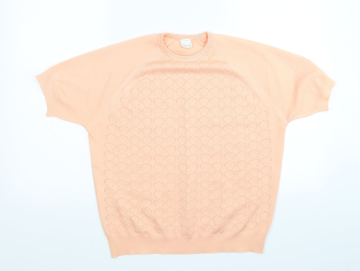 Preworn Womens Orange   Pullover Jumper Size M