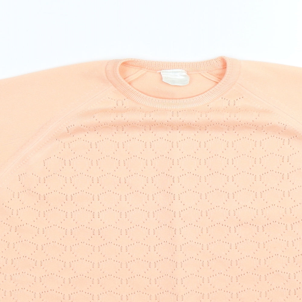 Preworn Womens Orange   Pullover Jumper Size M