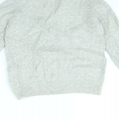 Jack Wills Womens Grey   Pullover Jumper Size 6