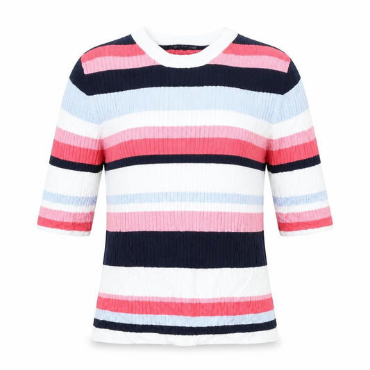Marks & Spencer Womens Multicoloured Striped  Pullover Jumper Size 12
