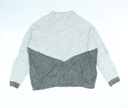 m&s Womens Grey   Pullover Jumper Size S