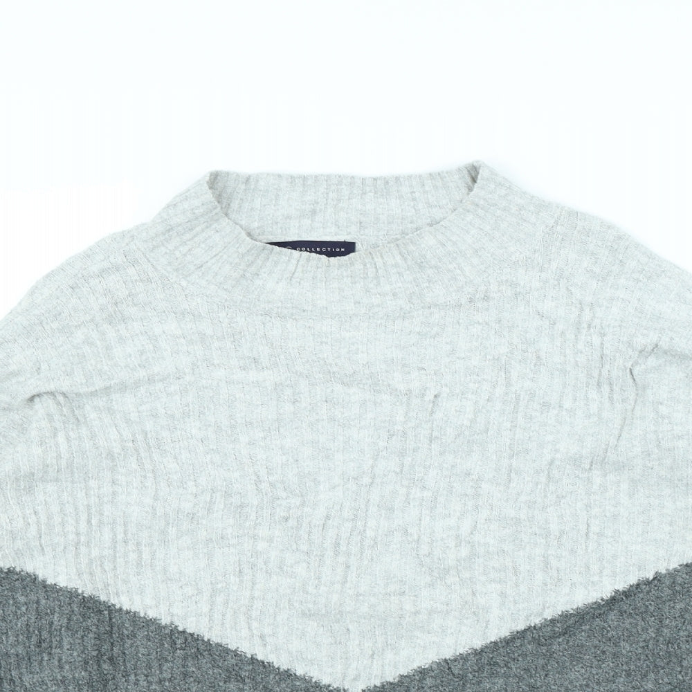 m&s Womens Grey   Pullover Jumper Size S