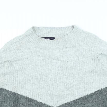 m&s Womens Grey   Pullover Jumper Size S