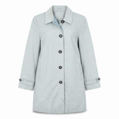Womens UK Size 14 Preworn Grey Overcoat