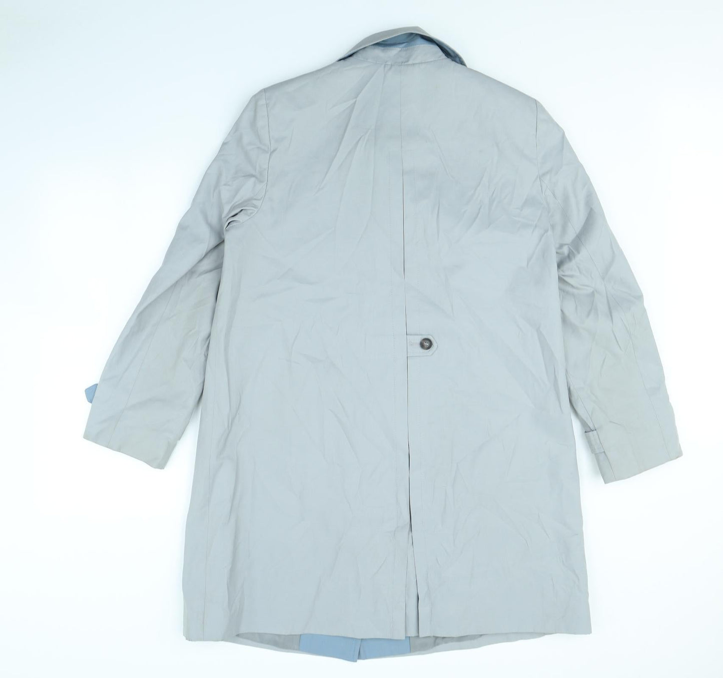 Womens UK Size 14 Preworn Grey Overcoat