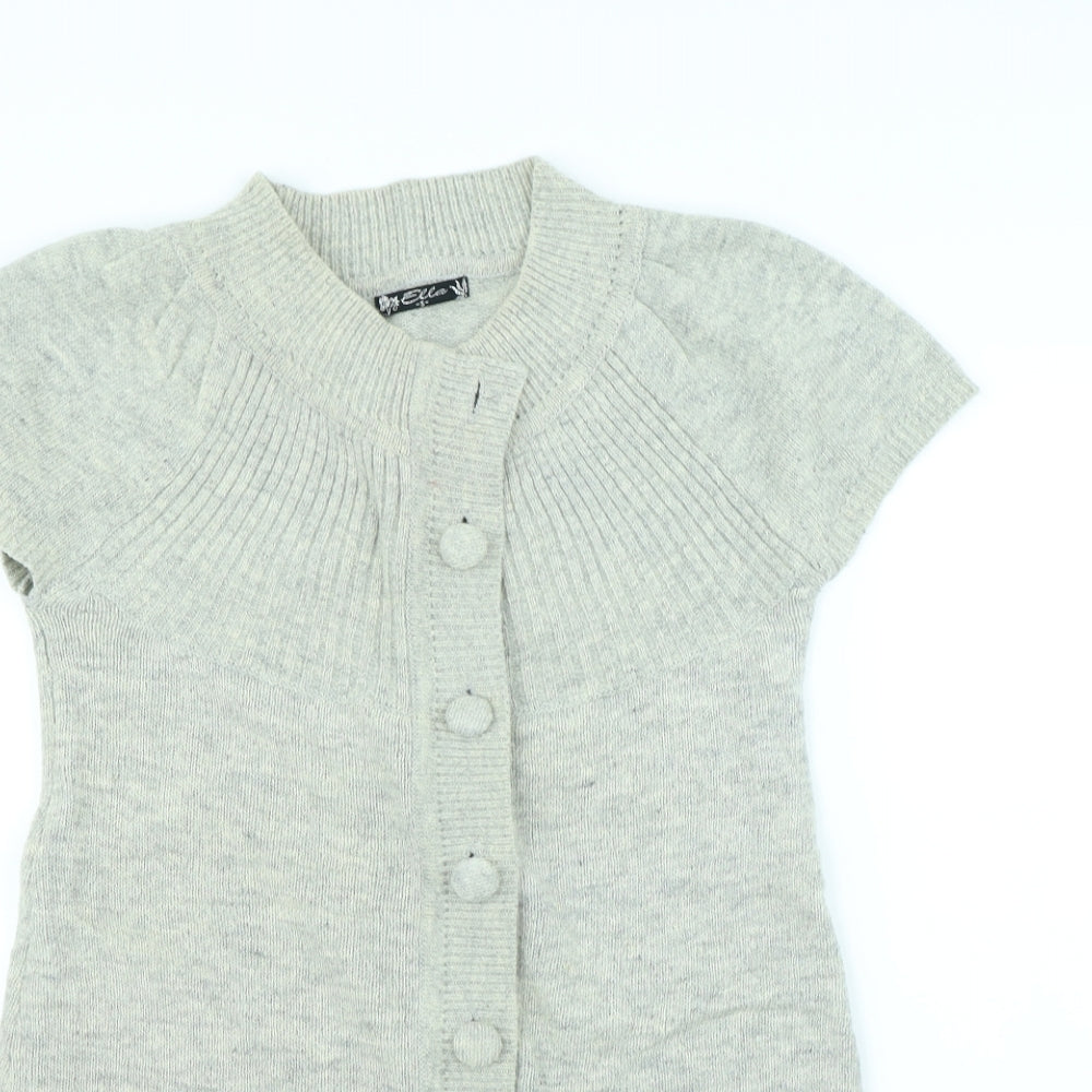 Ella Womens Grey   Jumper Dress  Size S