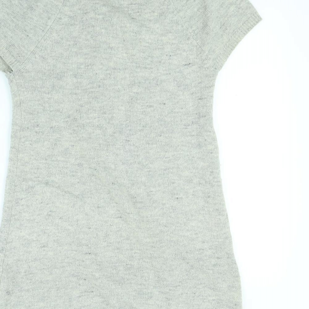 Ella Womens Grey   Jumper Dress  Size S