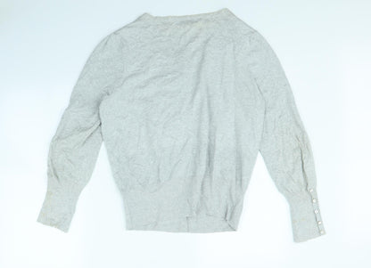 Red Herring Womens Grey   Jacket  Size 18