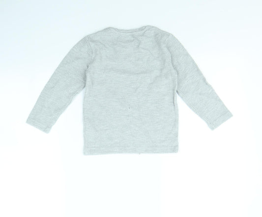 NEXT Boys Grey   Pullover Jumper Size 4 Years