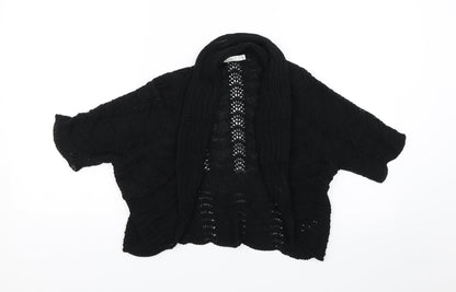 M&Co. Womens Black   Shrug Jumper Size S