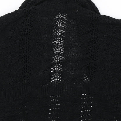 M&Co. Womens Black   Shrug Jumper Size S