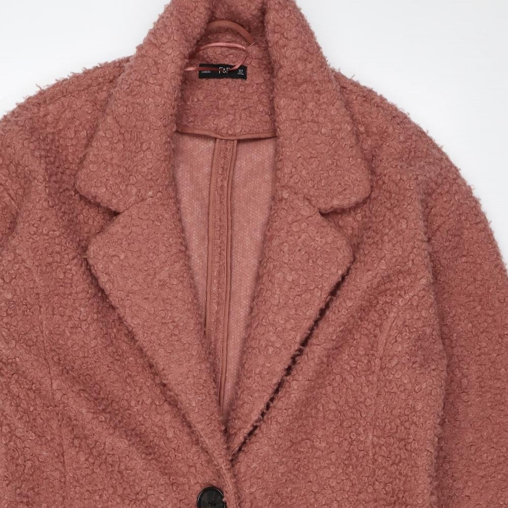F&F Womens Pink   Jacket  Size 10