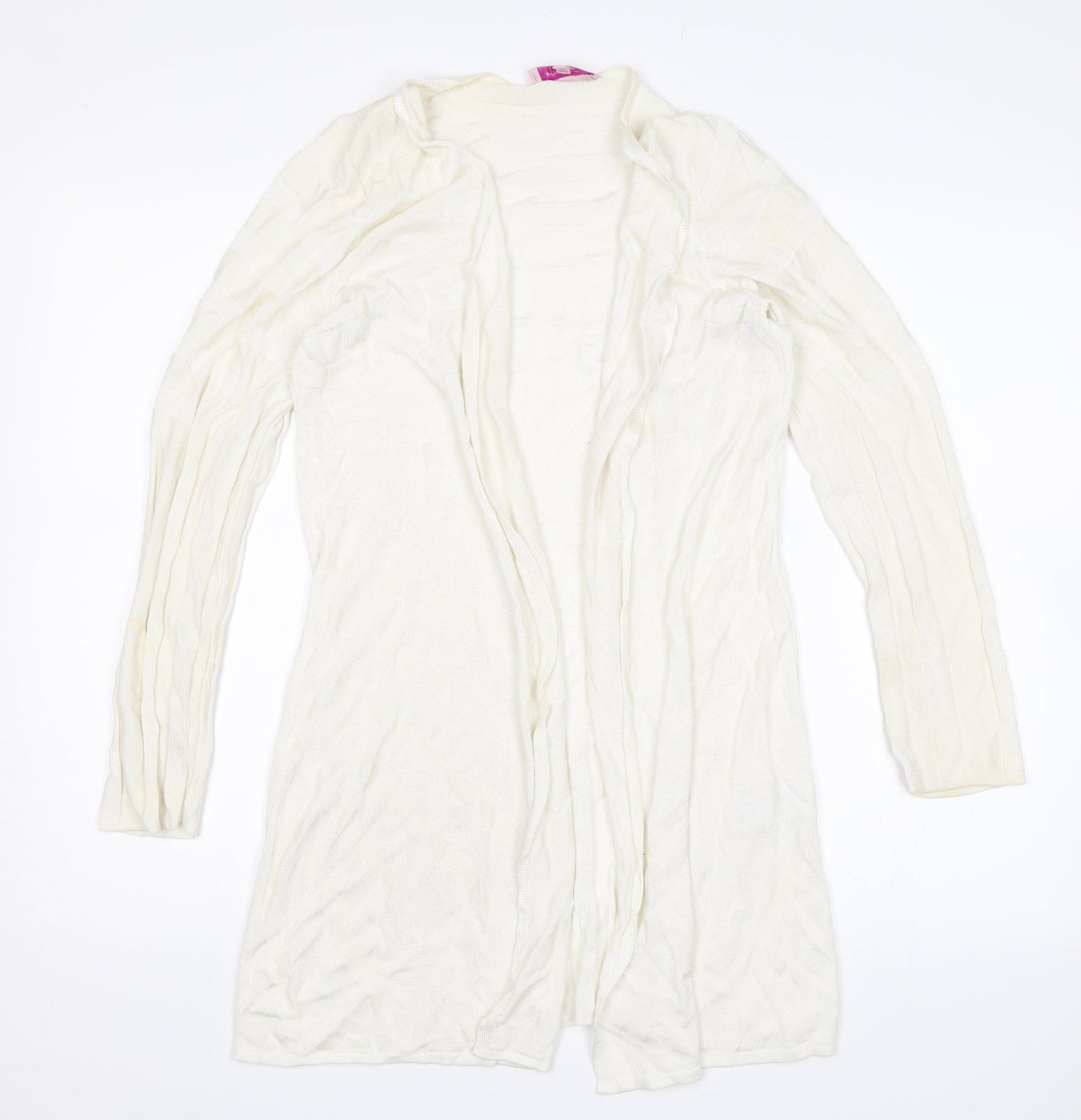 Per Una Womens White   Shrug Jumper Size 12