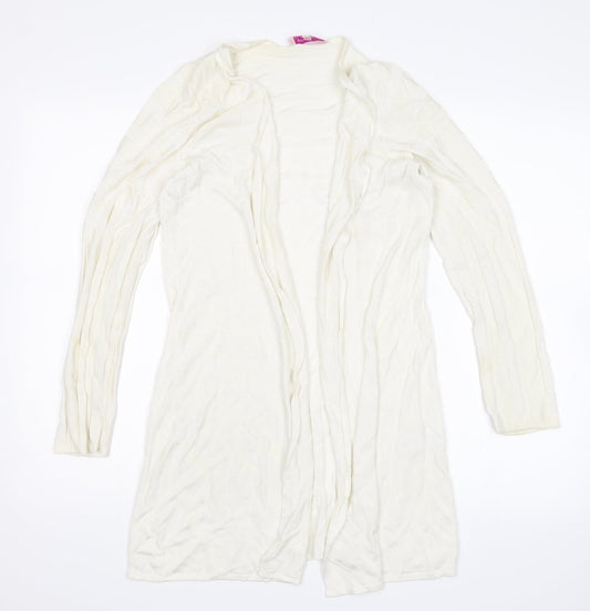 Per Una Womens White   Shrug Jumper Size 12