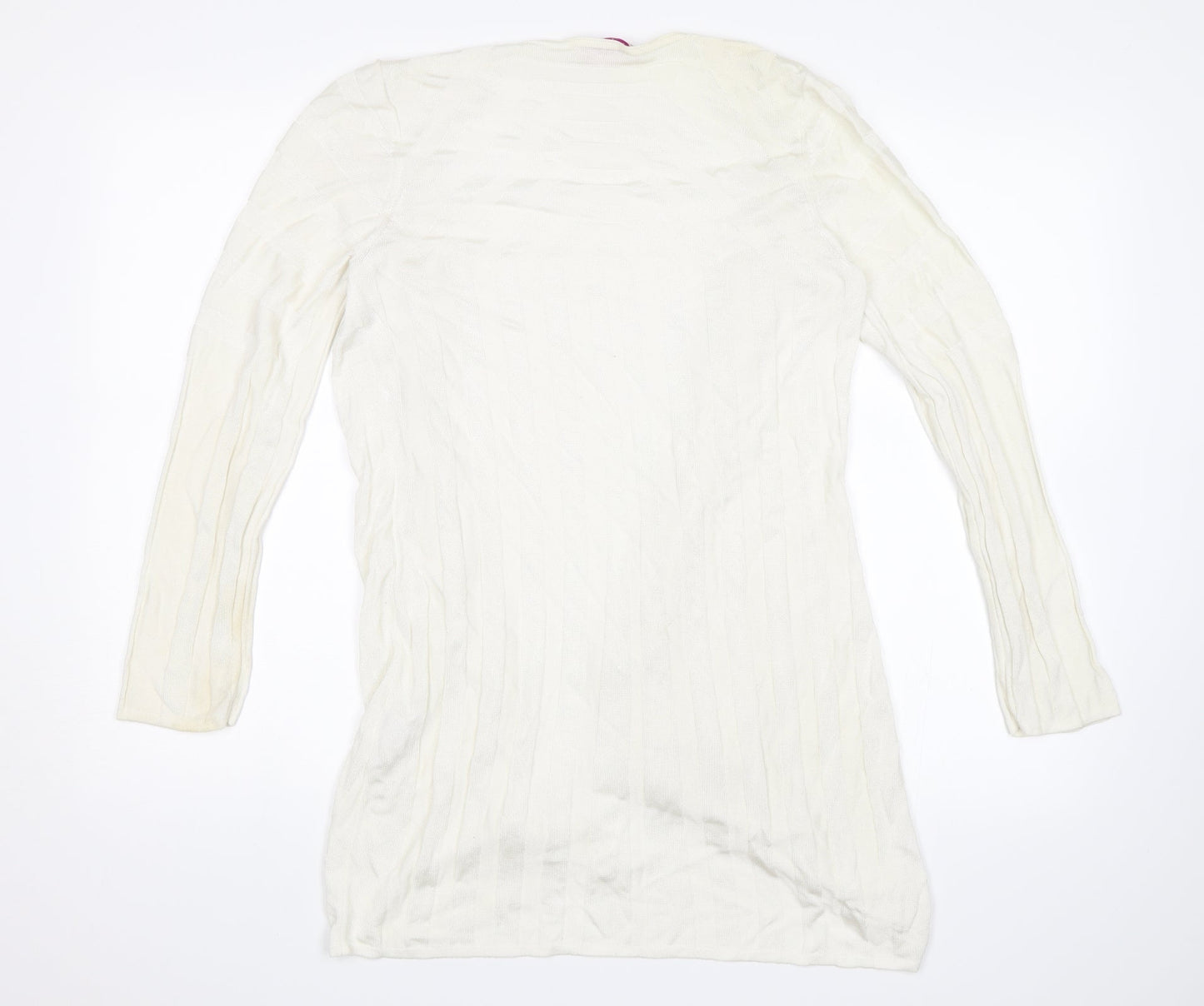 Per Una Womens White   Shrug Jumper Size 12