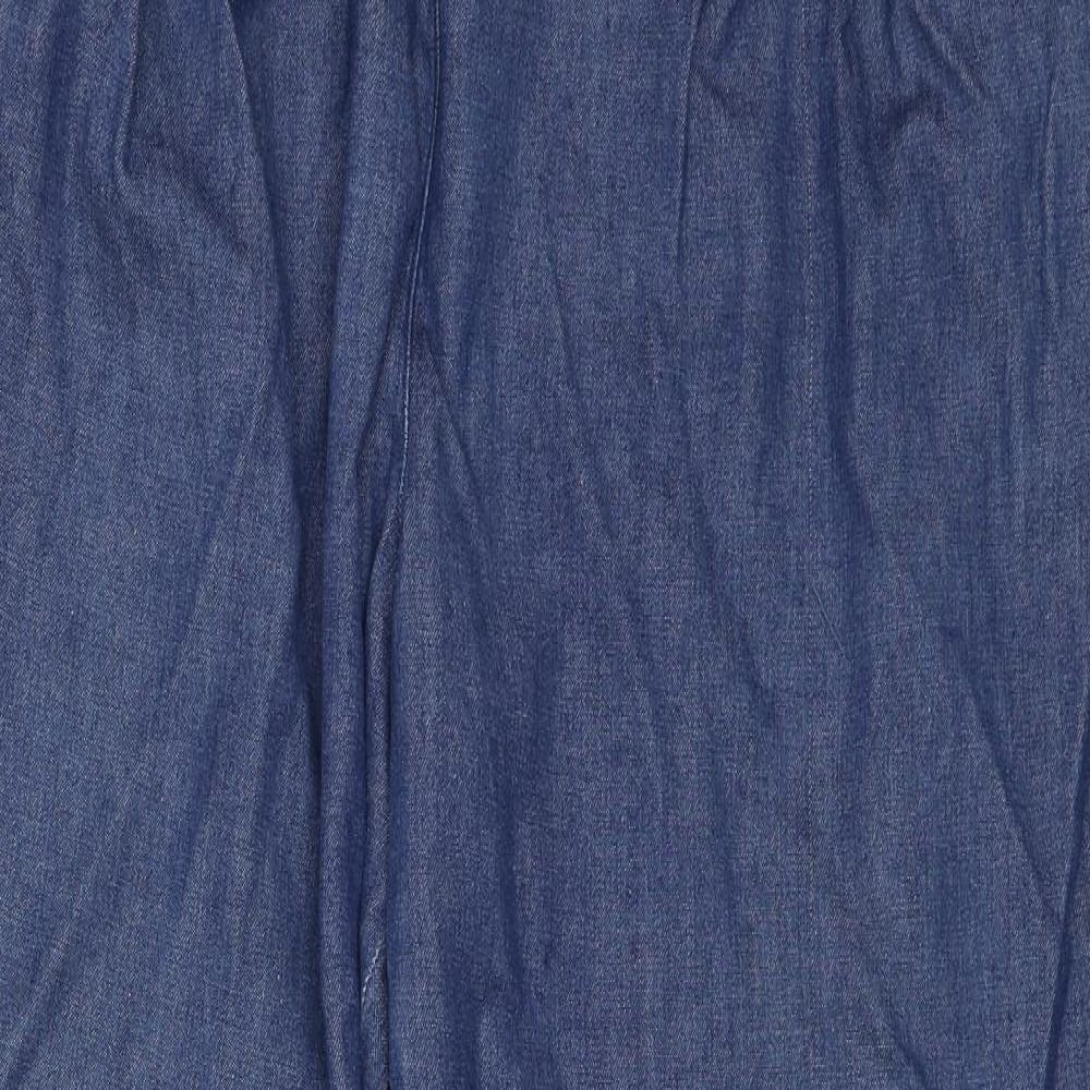Confetti Womens Blue   Trousers  Size L L23 in