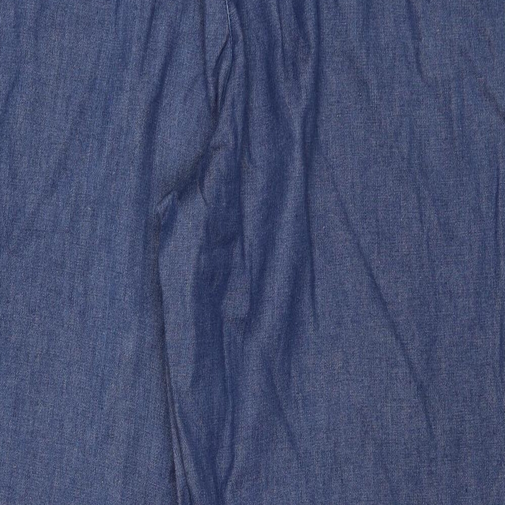 Confetti Womens Blue   Trousers  Size L L23 in