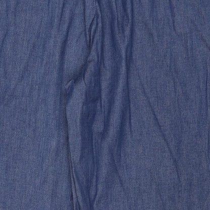 Confetti Womens Blue   Trousers  Size L L23 in