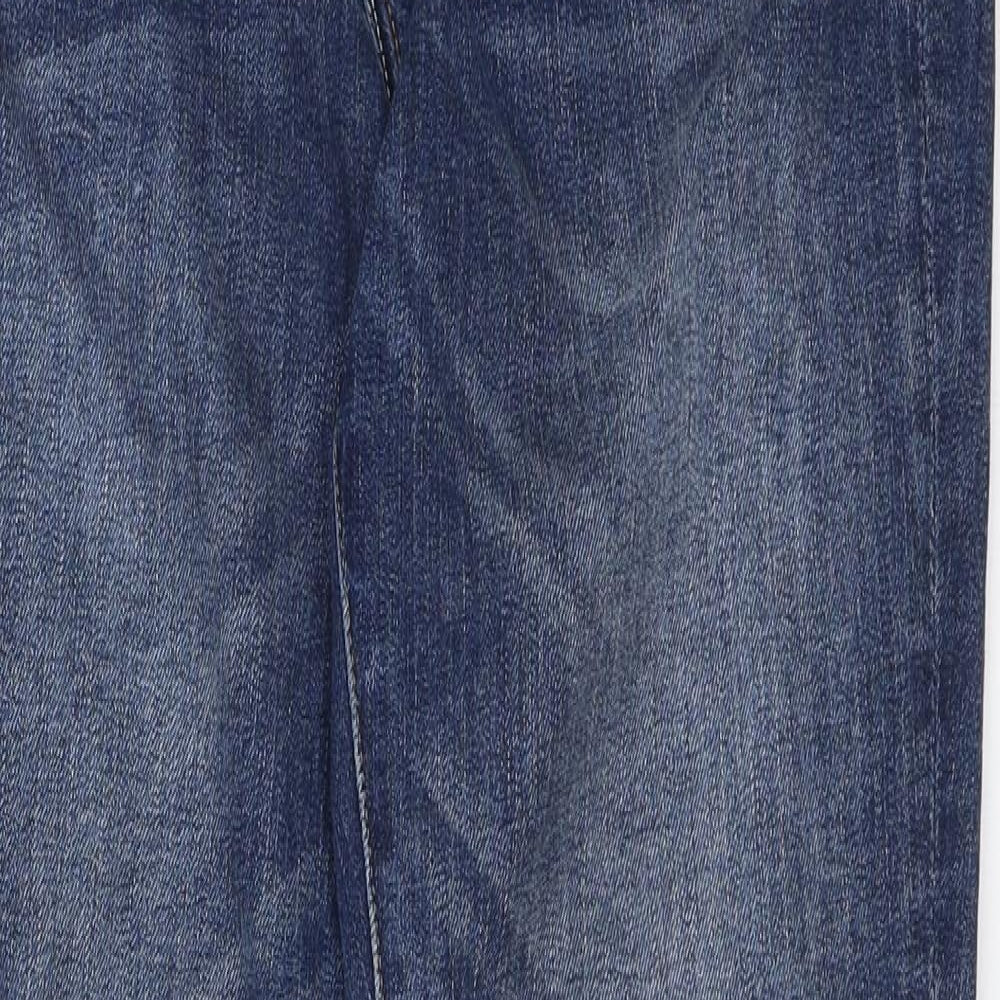 Womens UK Size 8 H&M Regular Fit Skinny Blue Jeans