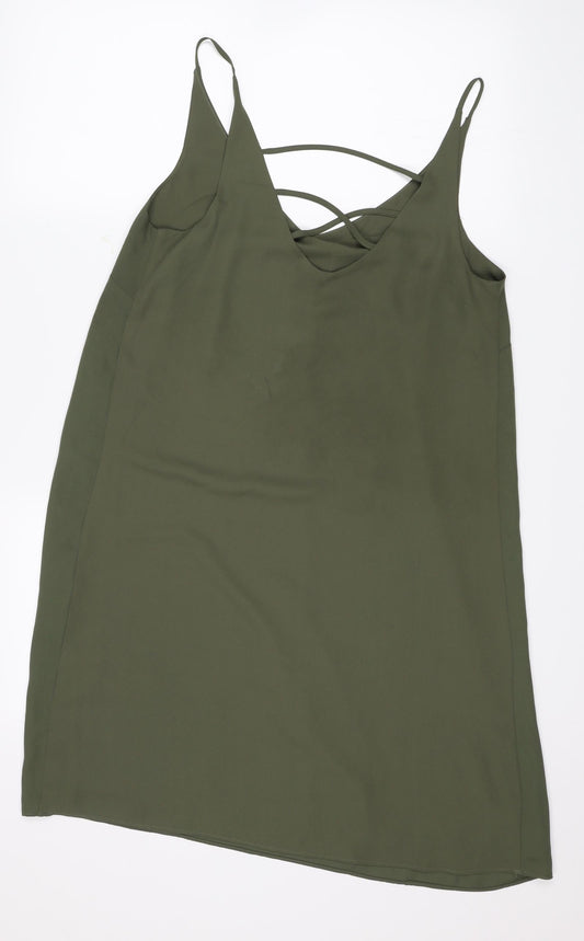 Papaya Womens Green   Shift  Size 12