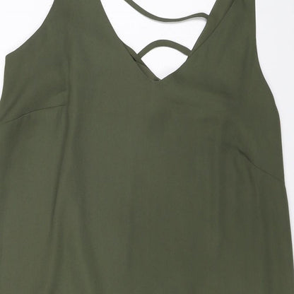 Papaya Womens Green   Shift  Size 12