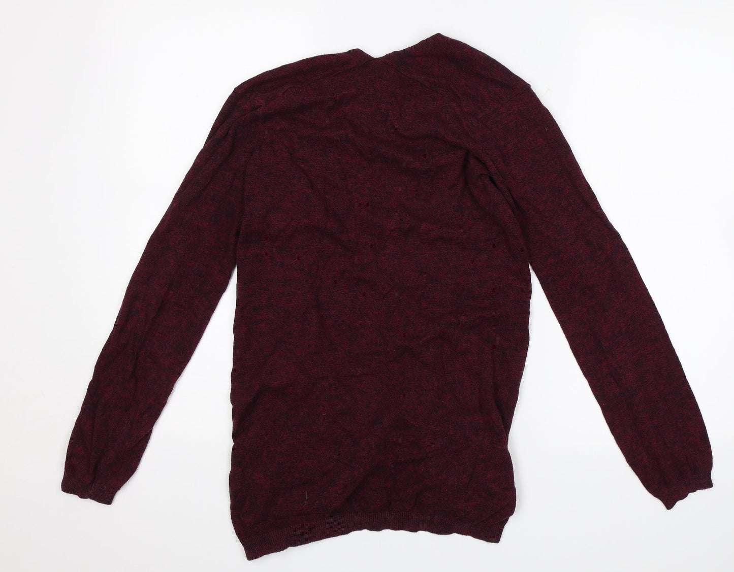 New Look Womens Red   Cardigan Jumper Size 10