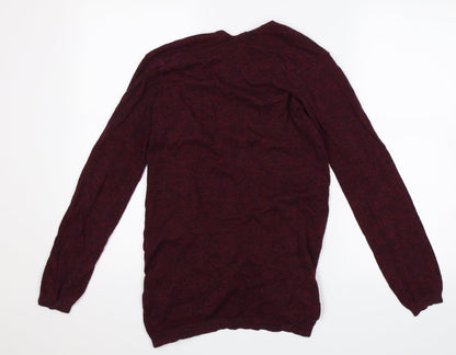 New Look Womens Red   Cardigan Jumper Size 10