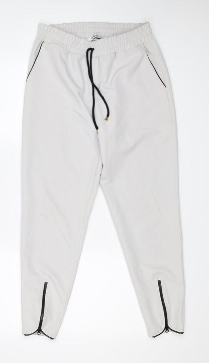 Golden Number Womens Grey   Trousers  Size 12 L25 in