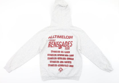 Gildan Womens Red   Pullover Hoodie Size S