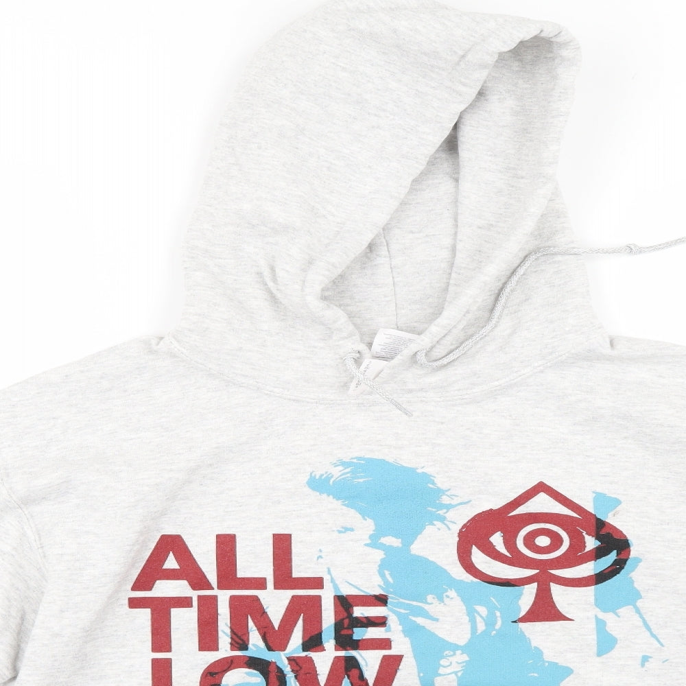 Gildan Womens Red   Pullover Hoodie Size S