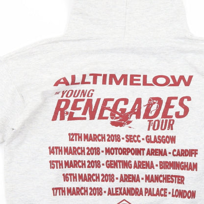 Gildan Womens Red   Pullover Hoodie Size S